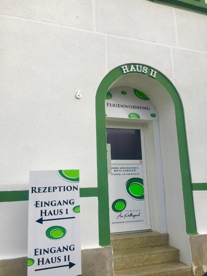 Pension Am Pollingpark Haus II Dessau-Rosslau 外观 照片